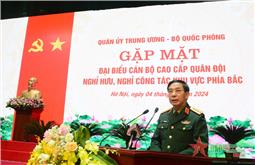 Đại tướng Phan Văn Giang mong muốn cán bộ cao cấp Quân đội đã nghỉ hưu lan tỏa phẩm chất Bộ đội Cụ Hồ